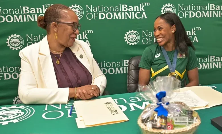 Thea Lafond-Gadson Signs On as National Bank of Dominica Representative